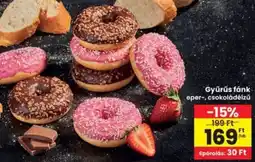 Interspar Gyűrűs fánk ajánlat