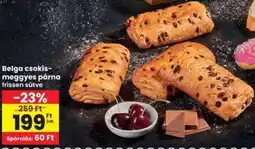 Interspar Belga csokis- meggyes párna ajánlat