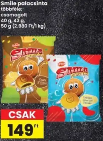 Interspar Smile palacsinta ajánlat