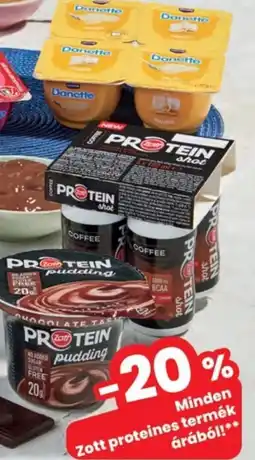 Interspar Zott proteines termék ajánlat