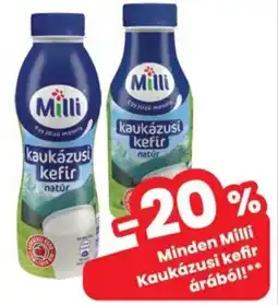 Interspar Milli Kaukázusi kefir ajánlat