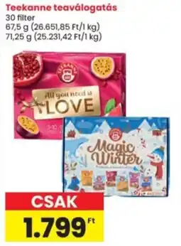 Interspar Teekanne teaválogatás ajánlat