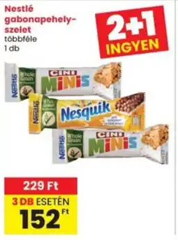 Interspar Nestlé gabonapehely- szelet ajánlat