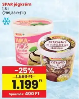 Interspar SPAR jégkrém ajánlat
