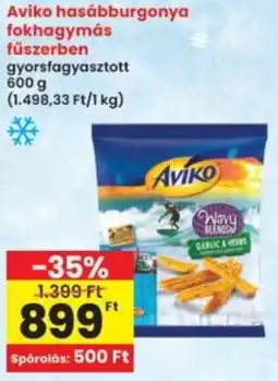 Interspar Aviko hasábburgonya fokhagymás fűszerben ajánlat
