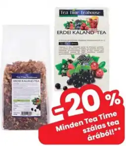 Interspar Tea Time szálas tea ajánlat