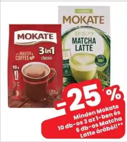 Interspar Minden Mokate és Matcha Latte ajánlat