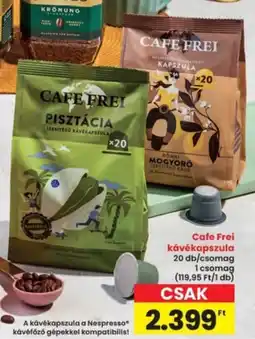 Interspar Cafe Frei kávékapszula ajánlat