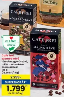 Interspar Cafe Frei szemes kávé ajánlat