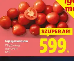 Lidl Tojásparadicsom ajánlat