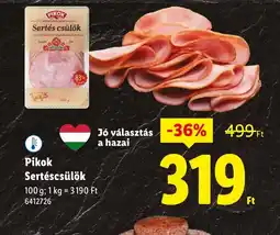 Lidl Pikok Sertéscsülök ajánlat