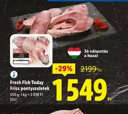 Lidl Fresh Fish Today ajánlat
