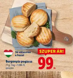 Lidl Burgonyás pogácsa ajánlat