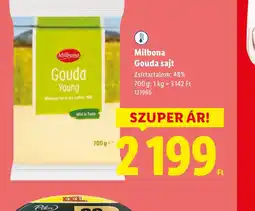 Lidl Milbona Gouda sajt ajánlat