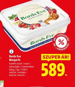 Lidl Bords Eve Margarin ajánlat