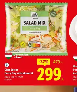 Lidl Chef Select Every Day salátakeverék ajánlat