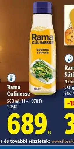 Lidl Rama Culinesse ajánlat