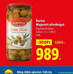 Lidl Baresa Magozott olívabogy ajánlat