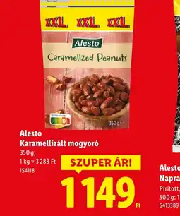 Lidl Alesto Karamellizált mogyor ajánlat