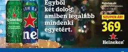 Lidl Heineken sör ajánlat