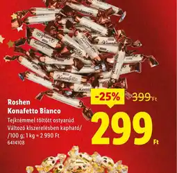 Lidl Roshen Konafetto Bianco ajánlat