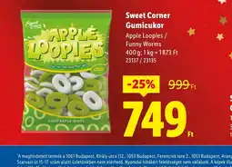 Lidl Sweet Corner Gumicukor ajánlat