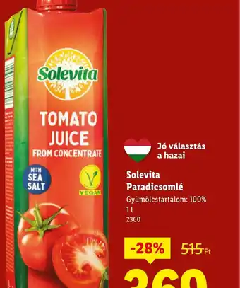 Solevita Paradicsomlé