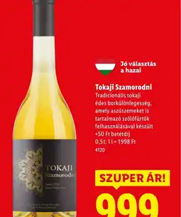 Lidl Tokaji Szamorodni ajánlat