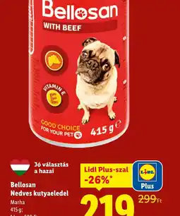 Lidl Bellesan Nedves kutyaeledel ajánlat