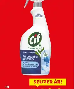 Lidl Cif Vízkőold / zsírold spray ajánlat