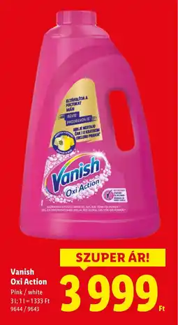 Lidl Vanish Oxi Action ajánlat