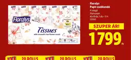 Lidl Floralys Papír zsebkendő ajánlat