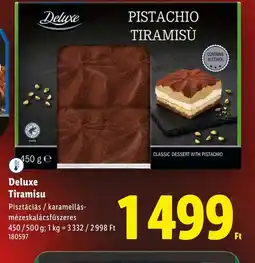 Lidl Deluxe Tiramisu ajánlat