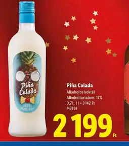 Lidl Piña Colada ajánlat