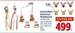 Lidl LIVARNO HOME Karácsonyi filcdekoráció ajánlat