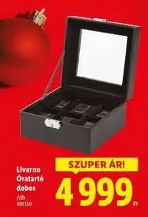 Lidl Livarno Óratartó doboz ajánlat