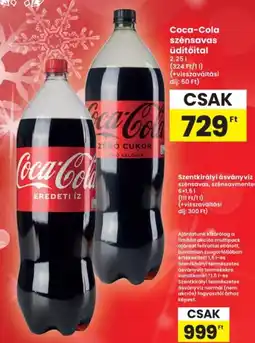 Interspar Coca-Cola ajánlat