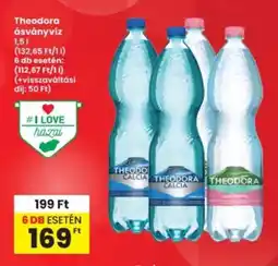 Interspar Theodora ásványvíz ajánlat