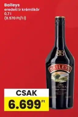 Interspar Baileys eredeti ir krémlikör ajánlat