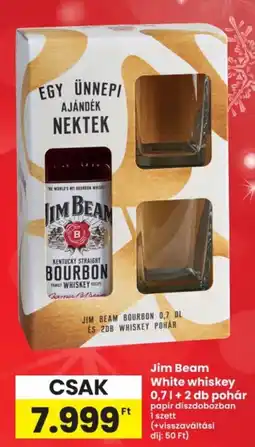 Interspar Jim Beam White whiskey ajánlat
