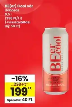 Interspar BE(er) Cool sör ajánlat