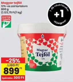 Interspar Magyar tejföl ajánlat