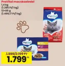 Interspar PreVital macskaeledel ajánlat