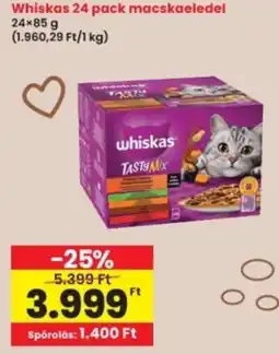 Interspar Whiskas 24 pack macskaeledel ajánlat