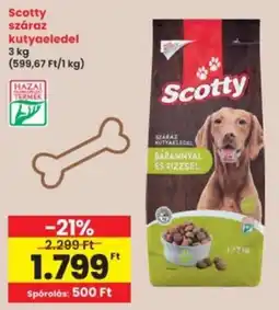 Interspar Scotty száraz kutyaeledel ajánlat