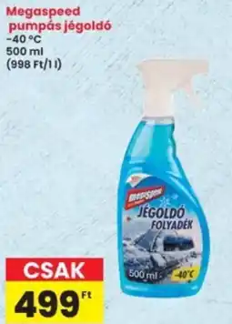 Interspar Megaspeed pumpás jégoldó ajánlat