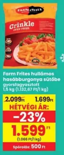 Interspar Farm Frites hullámos hasábburgonya sütőbe ajánlat