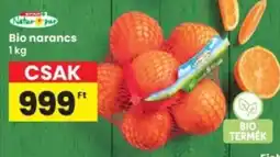 Interspar Bio narancs ajánlat