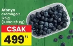 Interspar Áfonya ajánlat