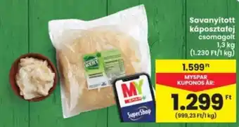 Interspar Savanyított káposztafej ajánlat